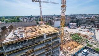 Coraz wyższa konstrukcja apartamentowca Angel River