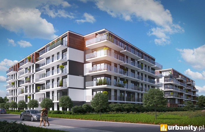 Apartamenty Novum II w Krakowie - projekt