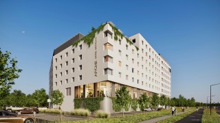 Arche Hotel Wrocław Airport, wiz. materiały inwestora