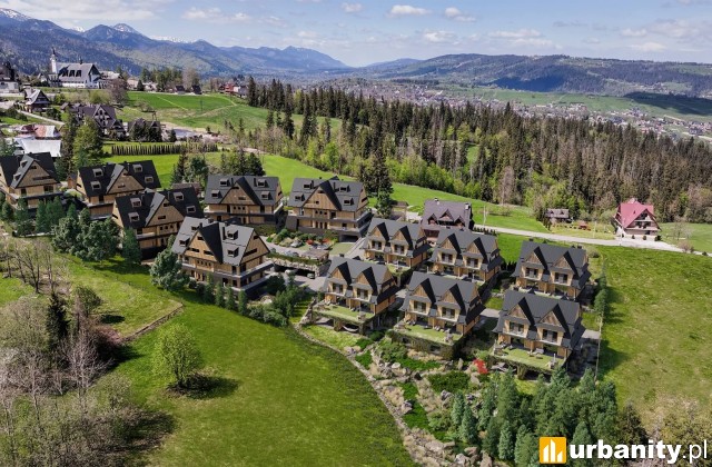 Cyrhla Villas w Zakopanem, wizualizacja, fot. materiały prasowe