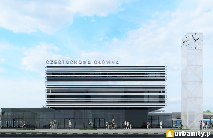 Dworzec w Częstochowie przechodzi wielką przebudowę. Inwestycja z dużym wsparciem funduszy UE