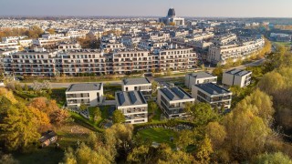 Wizualizacja osiedla Flatta Wilanów w Warszawie, wiz. materiały dewelopera