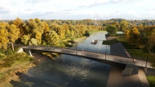 Warszawa będzie miała kolejną kładkę. Inwestycja usprawni połączenie mostu Łazienkowskiego z Wisłostradą