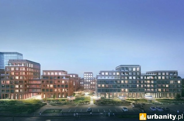 Koncepcja inwestycji przy alei Piłsudskiego 82 w Łodzi, wiz. Design Lab Group