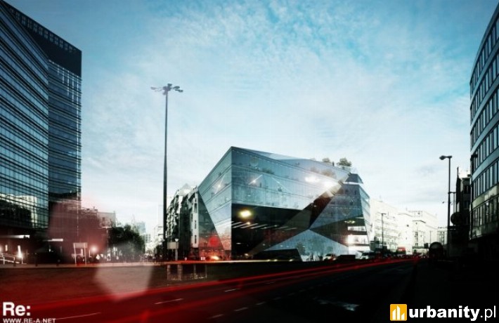 Projekt biurowca przy Polnej 40