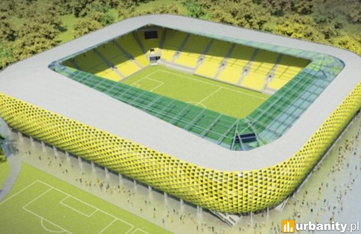 Projekt stadionu GKS Katowice