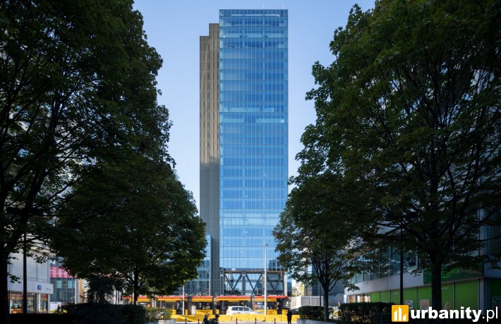 Gotowy wieżowiec Studio A w Warszawie, fot. Skanska