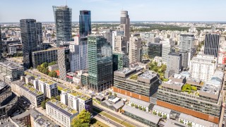 Studio A ze szklaną elewacją, fot. Skanska