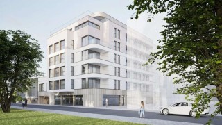 Projekt inwestycji mieszkaniowej przy targowej 55, wiz. materiały inwestora