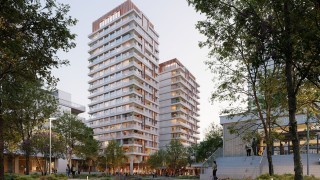 Apartamenty Gutenberga, wizualizacja inwestycji, wiz. materiały inwestora