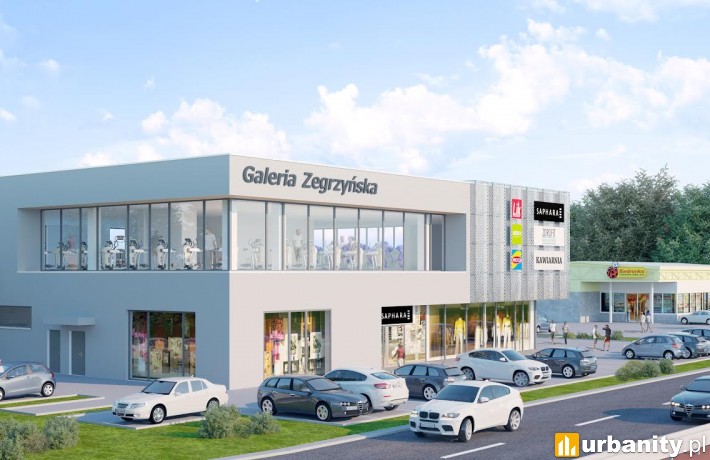 Projekt Galerii Zegrzyńskiej w Legionowie