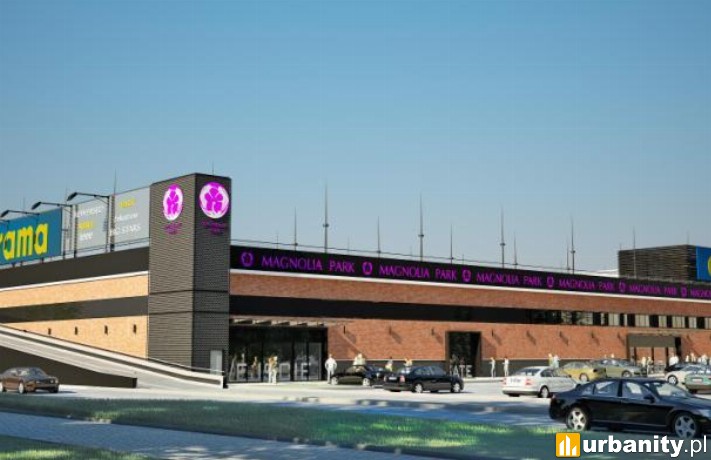 Magnolia Park Wizualizacja po rozbudowie