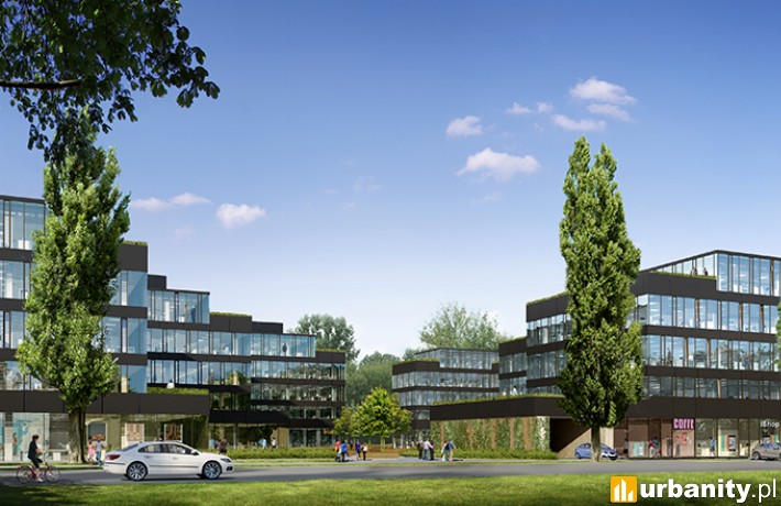 Kompleks budynków biurowych Neopark w Warszawie