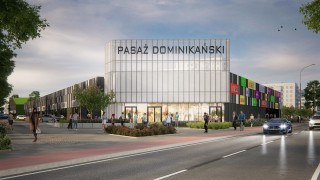 Pasaż Dominikański, wizualizacja inwestycji w Tarnobrzegu, wiz. materiały inwestora