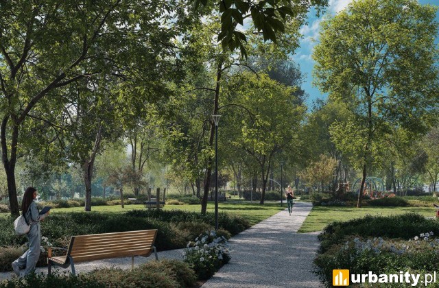 Projekt inwestycji Powązkowska 44a na warszawskim Żoliborzu, wiz. HRA Architekci