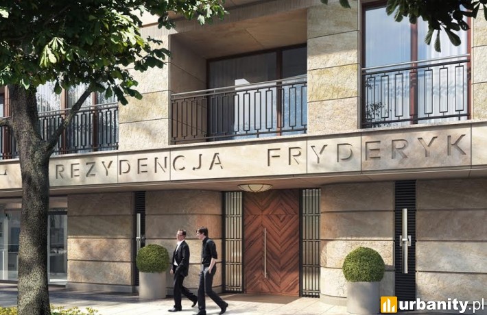 Projekt Rezydencji Fryderyk na Mokotowie