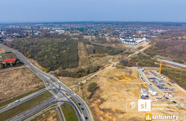 Rusza realizacja III etapu Trasy Północnej w Szczecinie, fot. Szczecińskie Inwestycje Miejskie