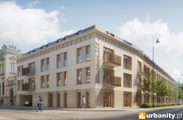 Apartamenty Józefińska 16 w Krakowie, wizualizacja, wiz. materiały inwestora
