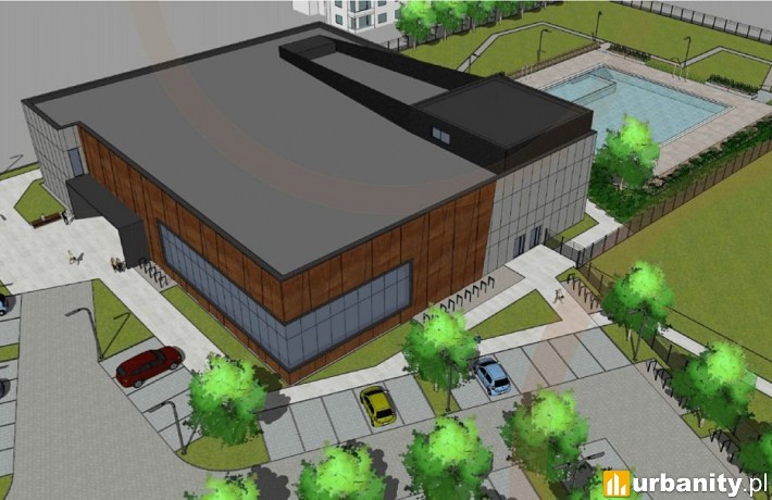 Projekt aquaparku na Zakrzowie we Wrocławiu - wizualizacja, materiały prasowe