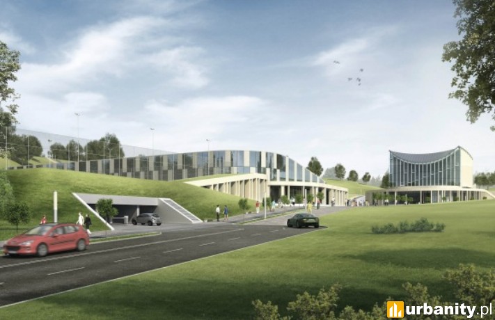 Wizualizacja Centrum Edukacji Artystycznej
