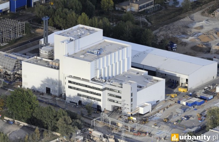 Postęp prac na budowie spalarni śmieci (fot. Hochtief)