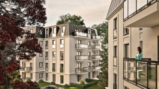 Nowa inwestycja w Gdańsku inspirowana stylem klasycznych kamienic. Centralnym punktem ponad 20-metrowy pomnik przyrody