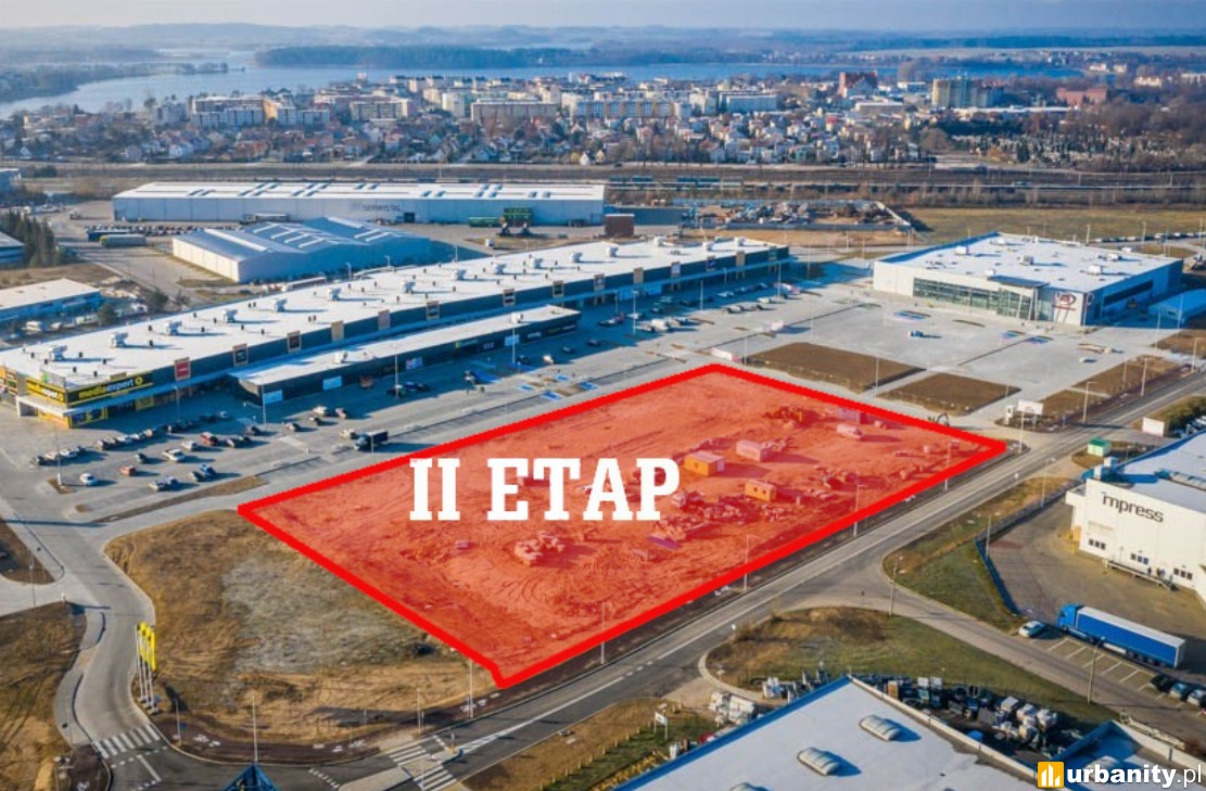 Park handlowy Karuzela Ełk zostanie rozbudowany o nowe sklepy