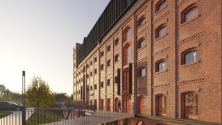 Dawny magazyn bawełny w kompleksie Manufaktura stanie się hotelem, wiz. mat. inwestora