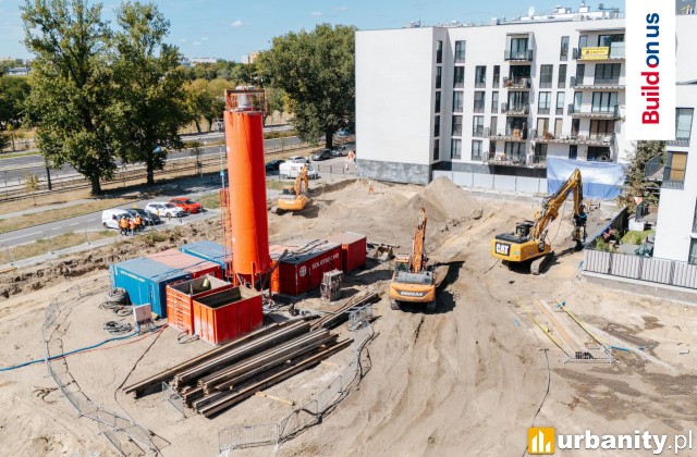 Rozpoczęcie budowy inwestycji Marimonte na Bielanach, fot. Soletanche Polska