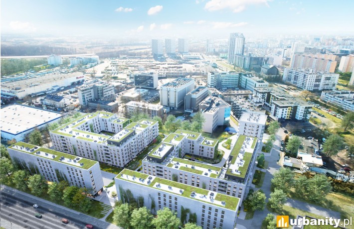 Nowy Witolin na Grochowie, wiz. materiały dewelopera