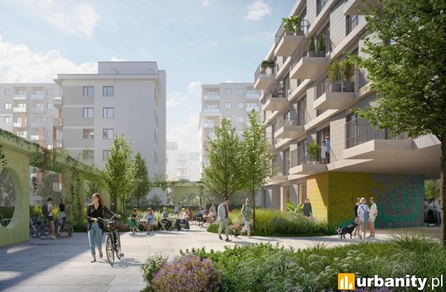 Nowa inwestycja przy Obrzeżnej 7 na Mokotowie, wiz. materiały dewelopera