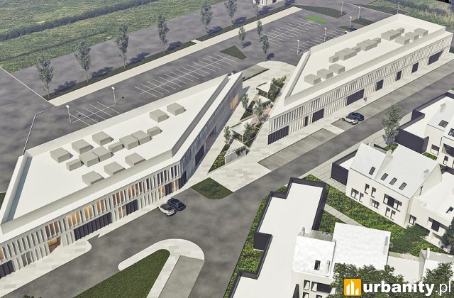 Panorama Park II w Kościelnej Wsi koło Kalisza, wizualizacja, wiz. materiały inwestora