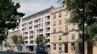 Koniec prac konstrukcyjnych na budowie kamienicy przy Stalowej