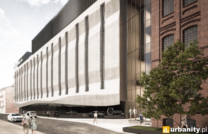 Projekt kompleksu Calisia One w Kaliszu