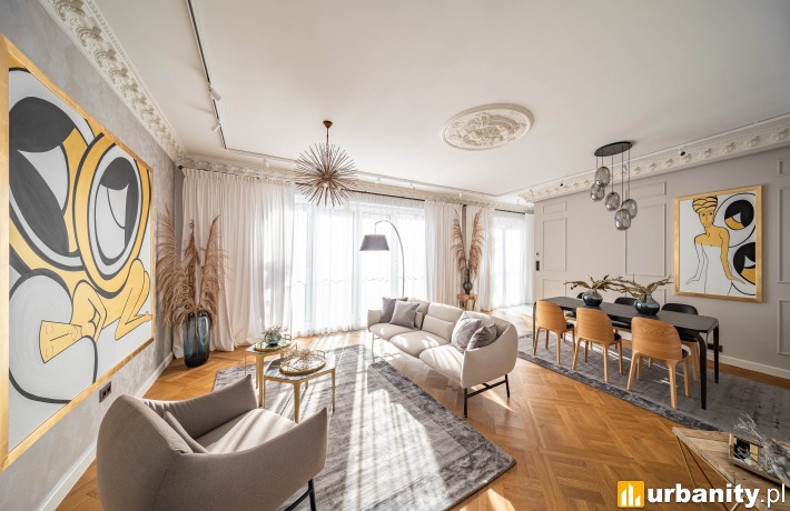 Pokazowy apartament w inwestycji Foksal 13/15 (fot. Marcin Czechowicz)