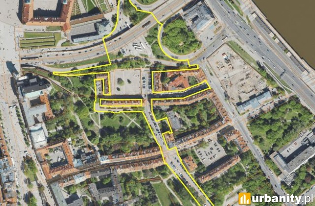 Zakres opracowania konkursowego | Autor: UM Warszawa