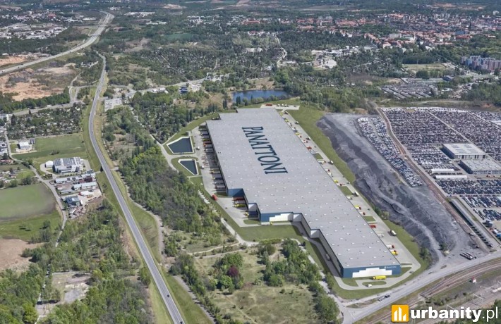 Panattoni Park Bytom, projekt dużej inwestycji, wiz. materiały inwestora