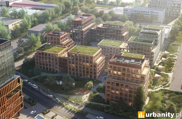 Koncepcja inwestycji przy alei Piłsudskiego 82 w Łodzi, wiz. Design Lab Group