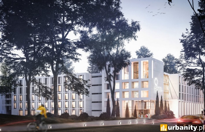Nowy hotel w Sopocie sieci Q Hotel, wiz. materiały inwestora