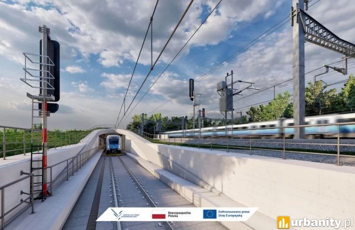 Będzie drugi tunel pod Łodzią, wiz. CPK