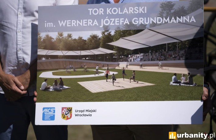 Projekt kompleksowej modernizacji Wrocławskiego Welodromu, fot. Marek Księżarek, UM Wrocław
