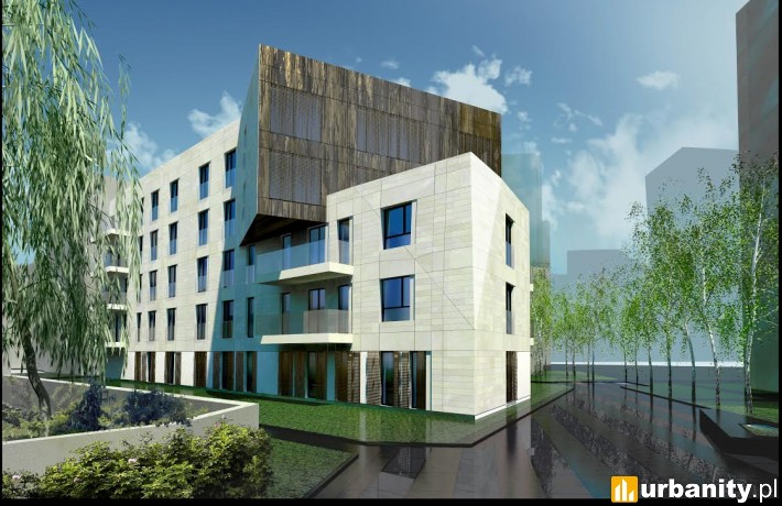 Projekt budynku przy ulicy Solec w Warszawie