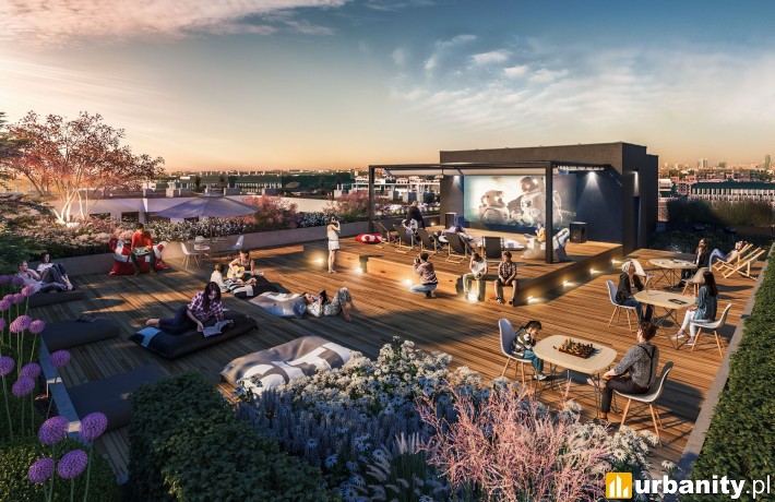 Projekt inwestycji Central House na Mokotowie, wiz. materiały prasowe