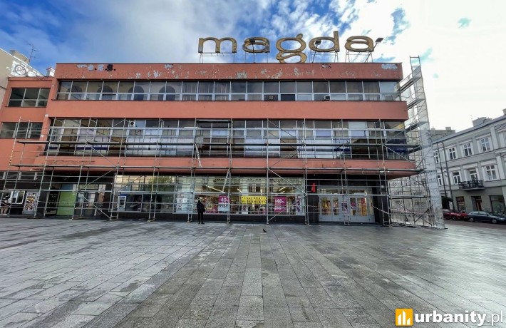 Ruszył remont Domu Handlowego Magda w Łodzi, fot. ŁÓDŹ.PL