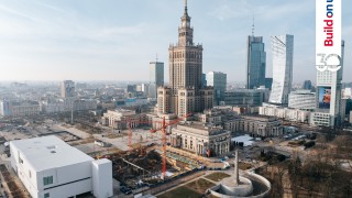 Prace przy fundamentach TR Warszawa, flagowej inwestycji kulturalnej stolicy, coraz bardziej zaawansowane