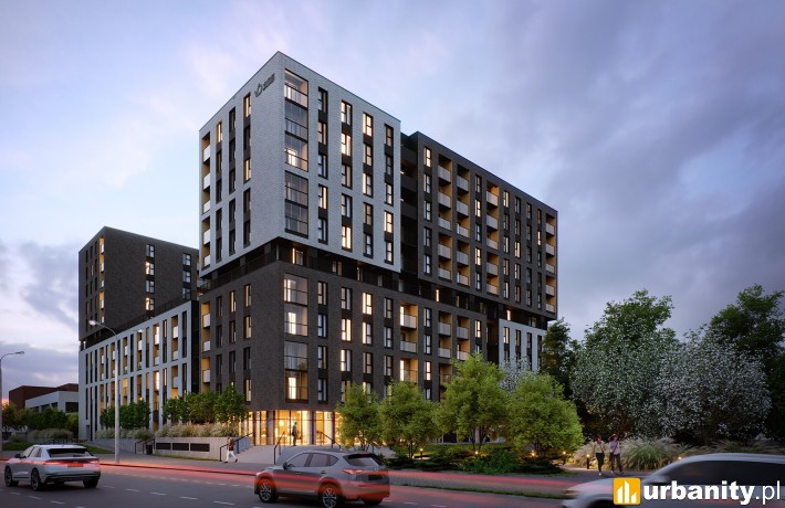 Legnicka Residence we Wrocławiu, wizualizacja, wiz. materiały dewelopera