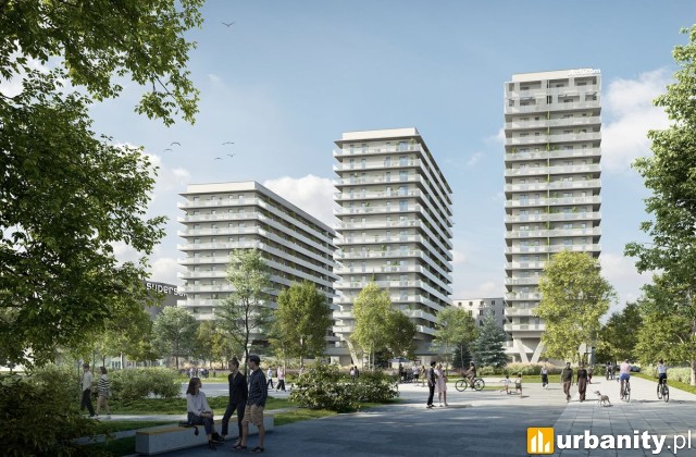 Mikato w Katowicach, wizualizacja, wiz. materiały dewelopera