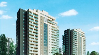 Nowe Tysiąclecie w Katowicach - trwa budowa I etapu