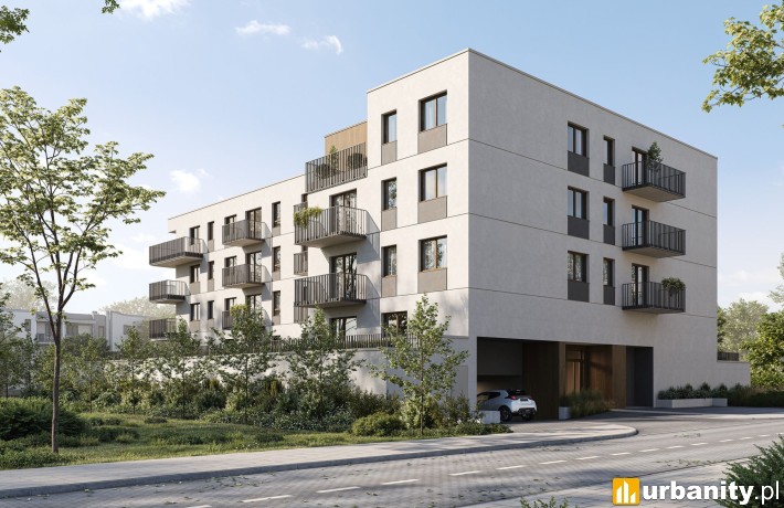 Osiedle Brzechwy w Pruszkowie, wizualizacja, wiz. materiały dewelopera