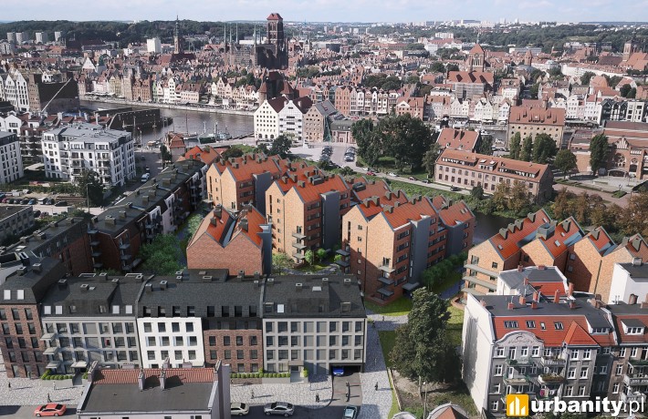 Gdańskie osiedle Riverview - projekt
